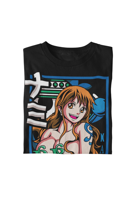 Waifu design on black shirt